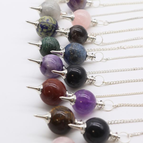 Kit de Pendule en Pierre Précieuse 4 cm - Sphères