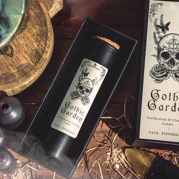 Bougies Ancien Witch Sorcière Ancestrale pour Purification & Rituels