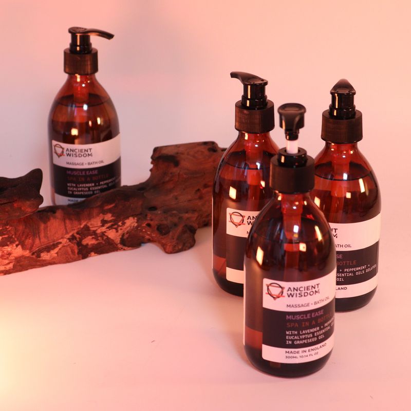 Huile de Massage et Bain Aromathérapie - Relaxante