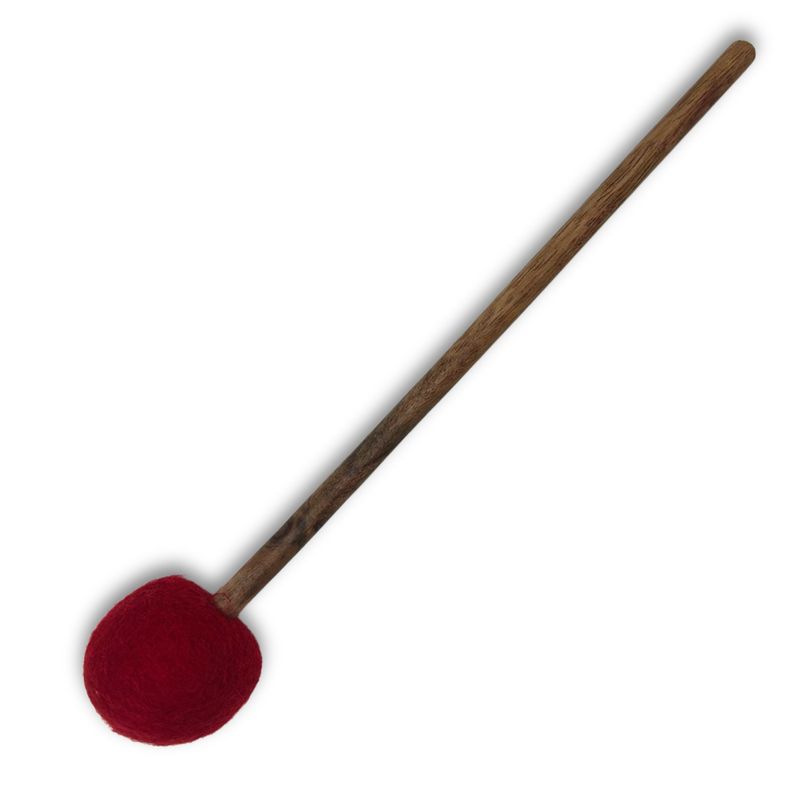 Bâton feutré moyen pour gong – 30 cm