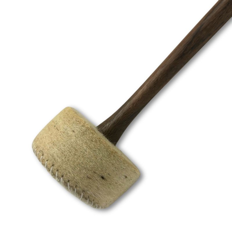 Maillet résonant avec embout feutré large – 33 cm