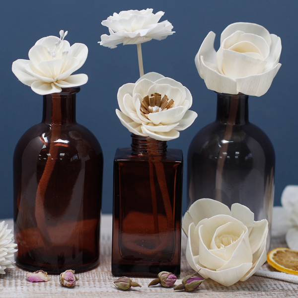 Fleurs Diffuseuses Naturelles en Bois Sola