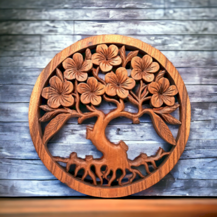 Panel en Bois de Décoration