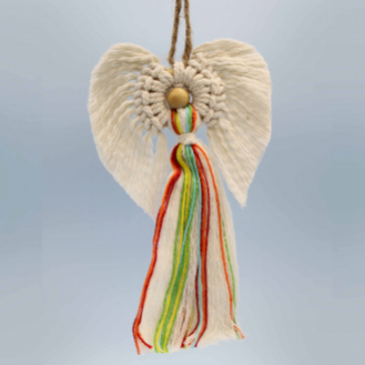 Anges en Macramé