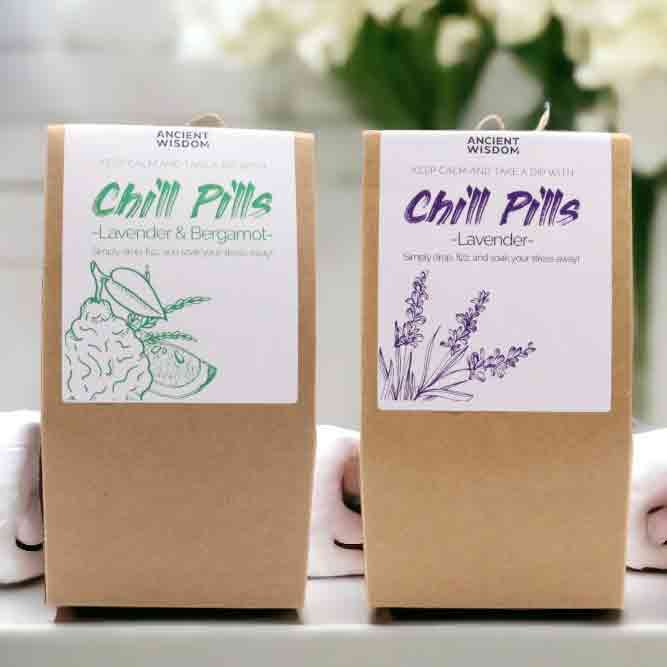 Paquets de Mini billes de Bain Véganes – 350 g (Chill Pills)