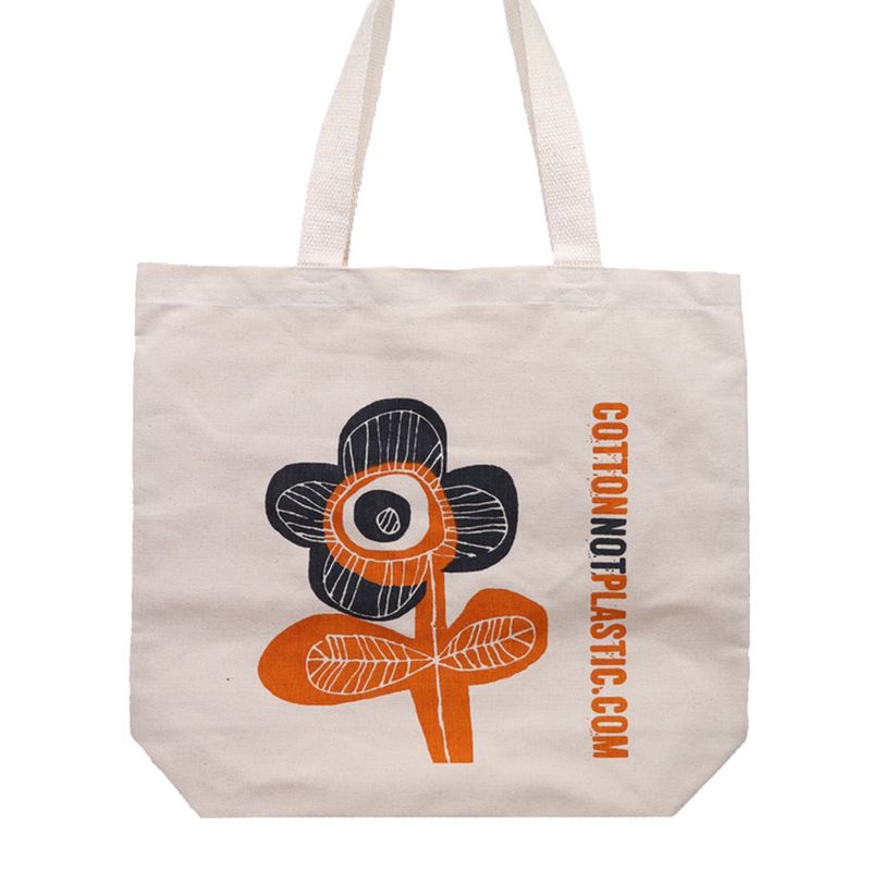 Sac Cabas Éco Fleur (4 modèles assortis)