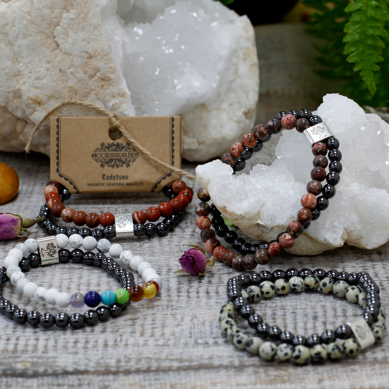 Bracelets Magnétiques en Gemme