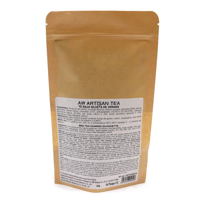 Thé Pu-Erh Mandala Leaves – Magie du Solstice d’Été – 50 g