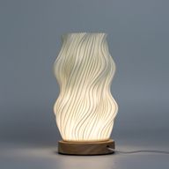 Lampe Ondulée Nouvelle Vague - USB (C) - 3 Réglages - Étoile Torsadée
