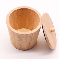 Accessoires de bain Petit pot en bois - 95mm