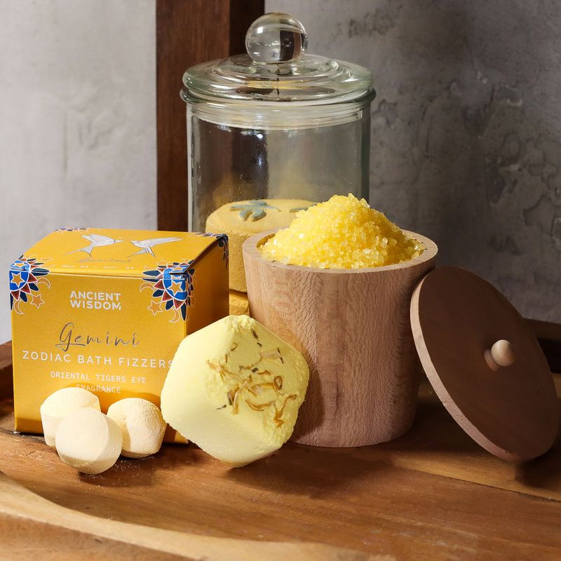 Accessoires de bain Petit pot en bois - 95mm