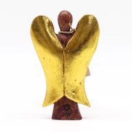 Ange Hati-Hati en Bois - Joie - 15cm