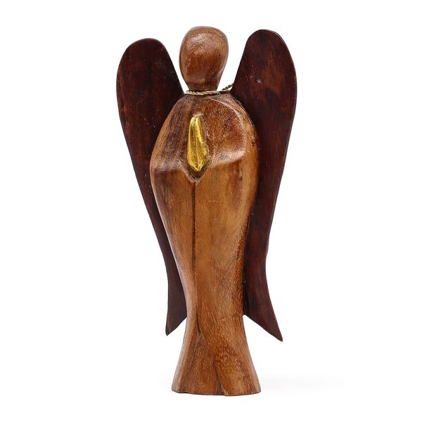 Ange Hati-Hati en Bois - Amitié - 20cm