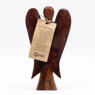 Ange Hati-Hati en Bois - Amitié - 20cm