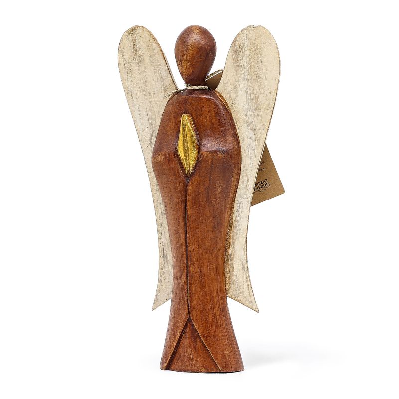 Ange Hati-Hati en Bois - Amour - 25cm