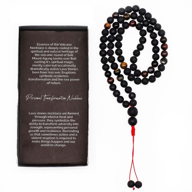 Collier Essence du Volcan – Transformation Personnelle