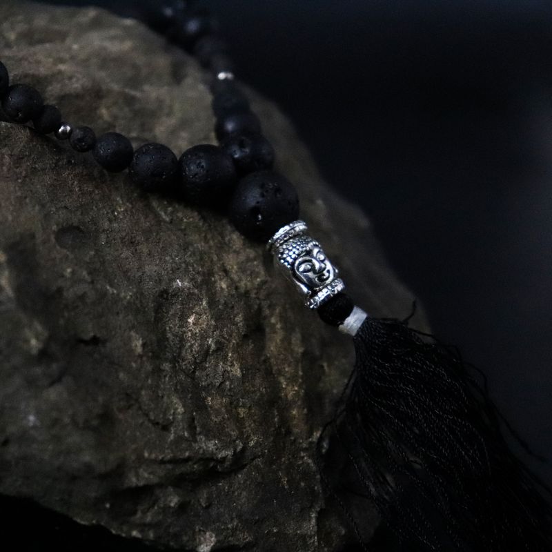 Collier Essence du Volcan – Énergie d’Ancrage