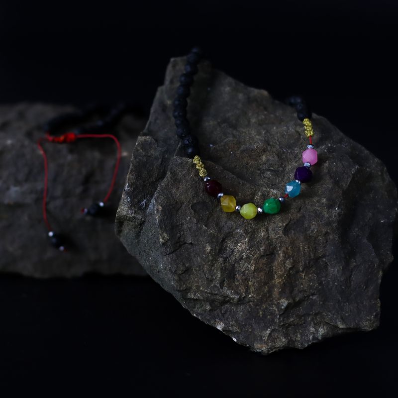 Collier Essence du Volcan – Guérison Émotionnelle