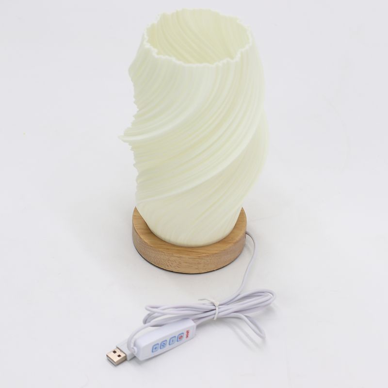 Lampe Ondulée Nouvelle Vague - USB - 3 Réglages - Nuage Torsadé