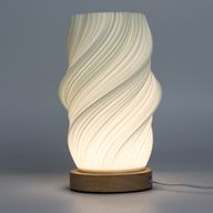 Lampe Ondulée Nouvelle Vague - USB - 3 Réglages - Nuage Torsadé