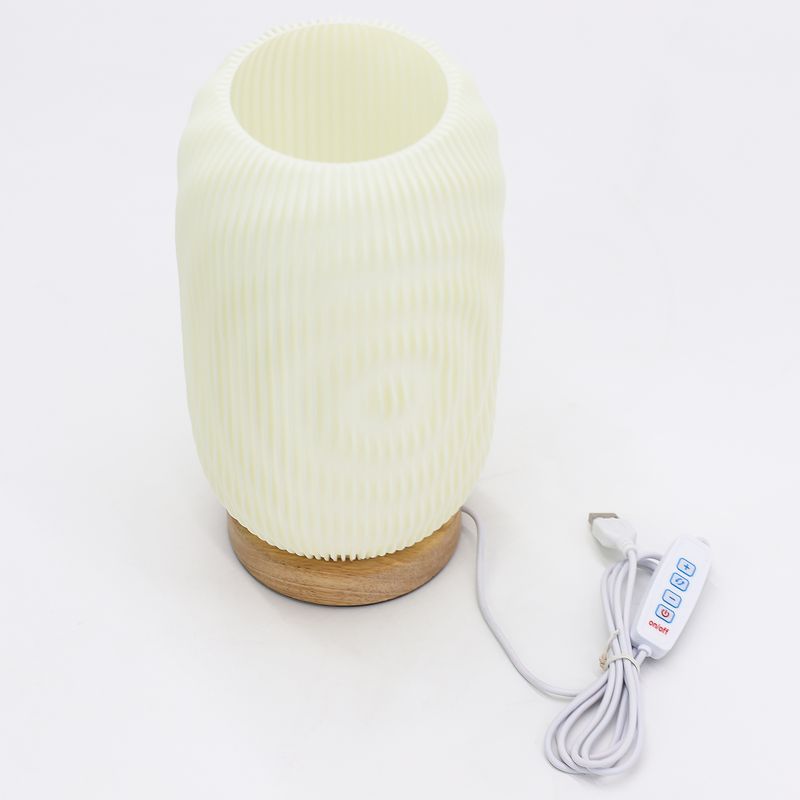 LampeOndulée Nouvelle Vague - USB - 3 Réglages - Moderne Torsadé