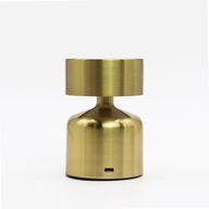 Lampe Tactile - Champignon Plat Bronze - USB (C) - Rechargeable (400 W)