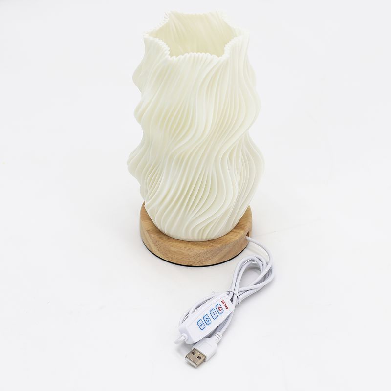 Lampe Ondulée Nouvelle Vague - USB (C) - 3 Réglages - Étoile Torsadée