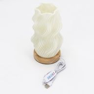 Lampe Ondulée Nouvelle Vague - USB (C) - 3 Réglages - Étoile Torsadée