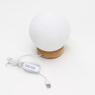 Lampe Ondulée Nouvelle Vague - USB - 3 Réglages - Lune