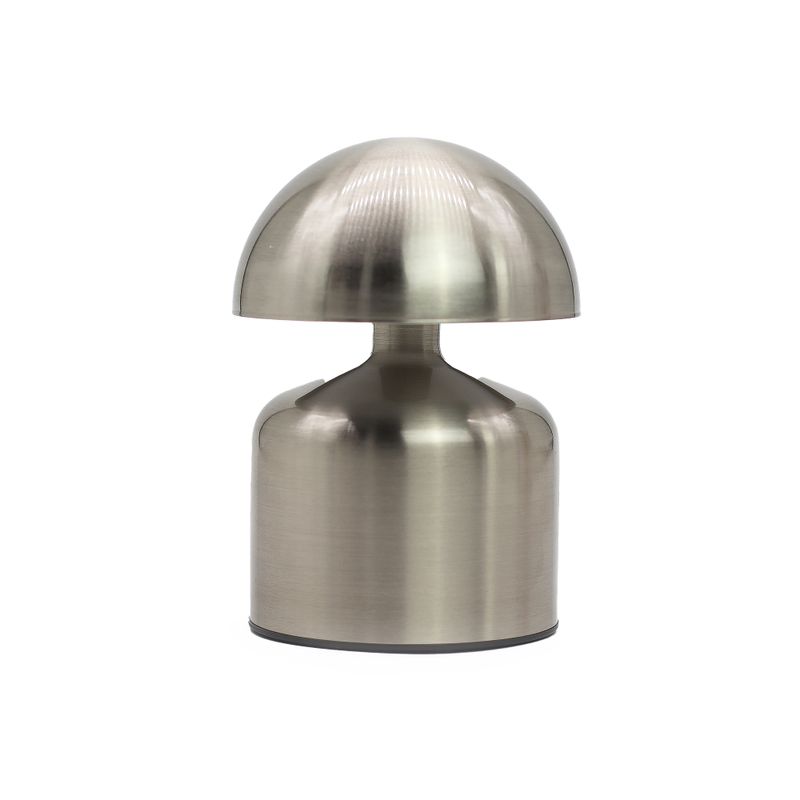 Lampe Tactile - Champignon Dôme Argenté - USB (C) - Rechargeable (400 W)