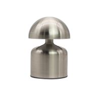 Lampe Tactile - Champignon Dôme Argenté - USB (C) - Rechargeable (400 W)
