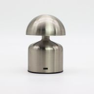 Lampe Tactile - Champignon Dôme Argenté - USB (C) - Rechargeable (400 W)