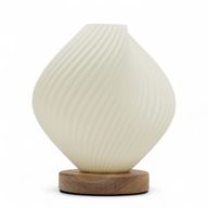 Lampe Ondulée Nouvelle Vague - USB - 3 Réglages - Coquillage Torsadé