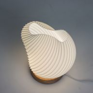 Lampe Ondulée Nouvelle Vague - USB - 3 Réglages - Coquillage Torsadé