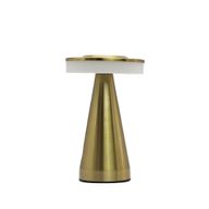 Lampe Tactile - Tige Haute Cuivrée - USB (C) - Rechargeable (400 W)