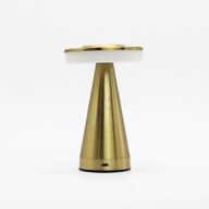 Lampe Tactile - Tige Haute Cuivrée - USB (C) - Rechargeable (400 W)
