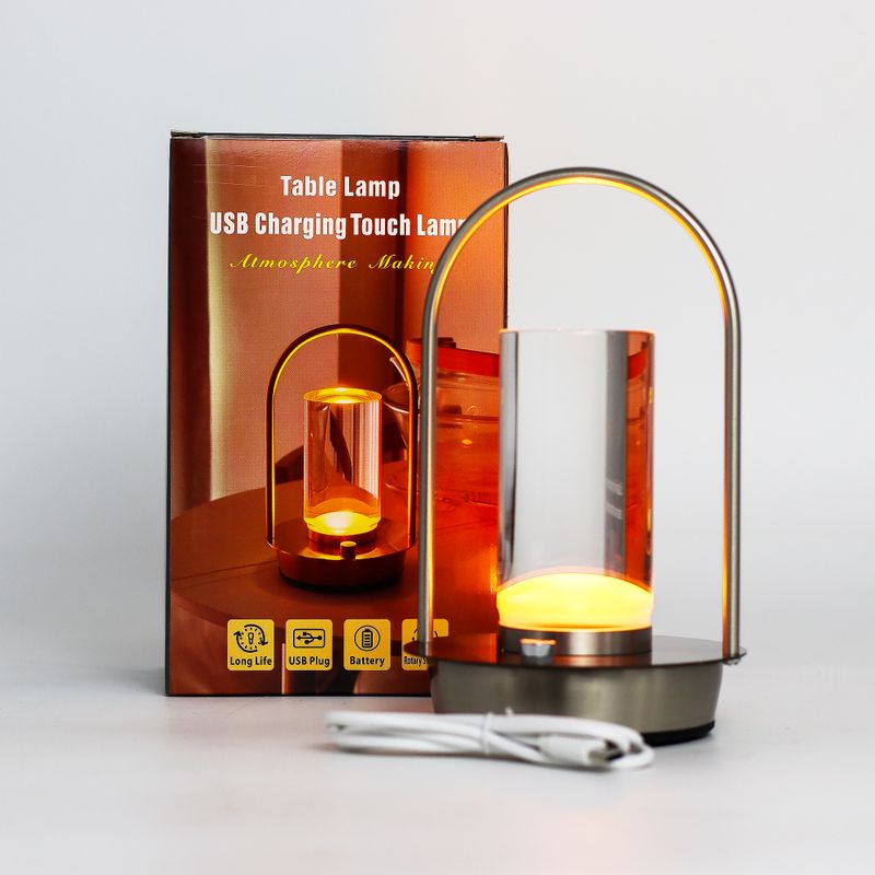 Lampe Tactile - Lanterne en Cristal - USB (C) - Rechargeable (2000 W)