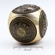 Feng Shui Fortune - Grand Dé de Richesse - Arrondi