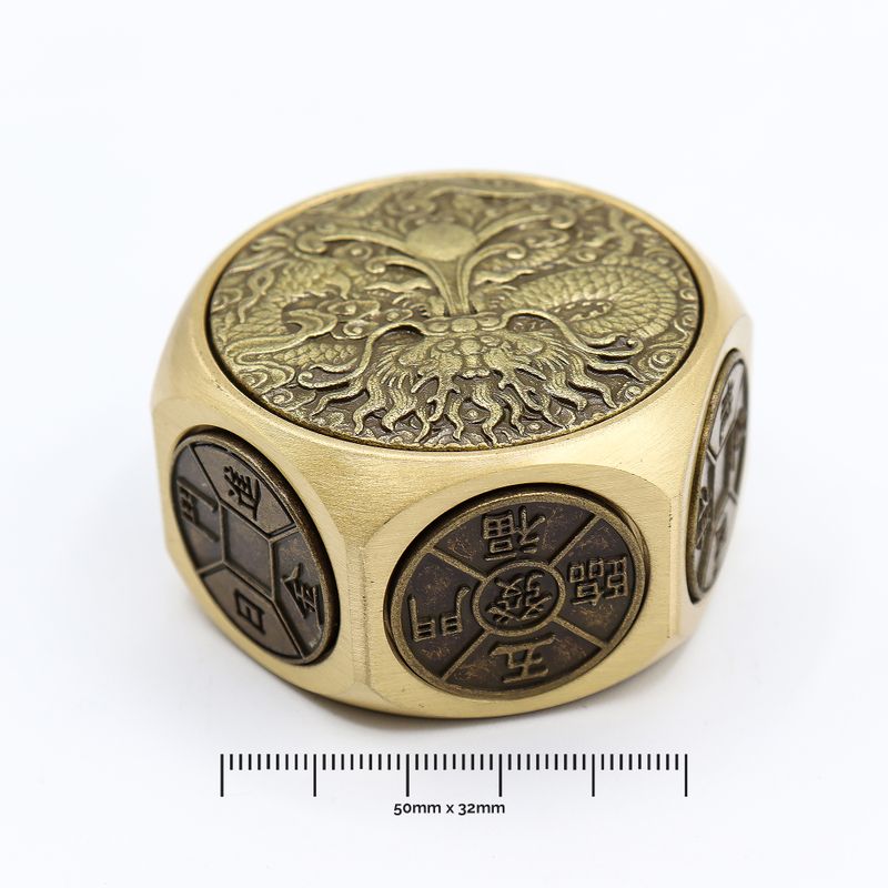Feng Shui Fortune - Dés Dragon - Pouvoir et Richesse