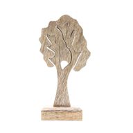 Arbre solitaire, décoration en bois 3D – 20x10 cm