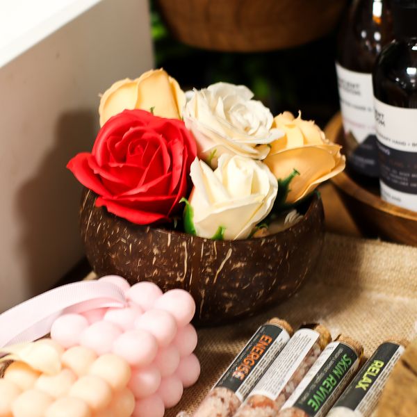 Bols en Noix de Coco Naturelle pour Créations Artisanales