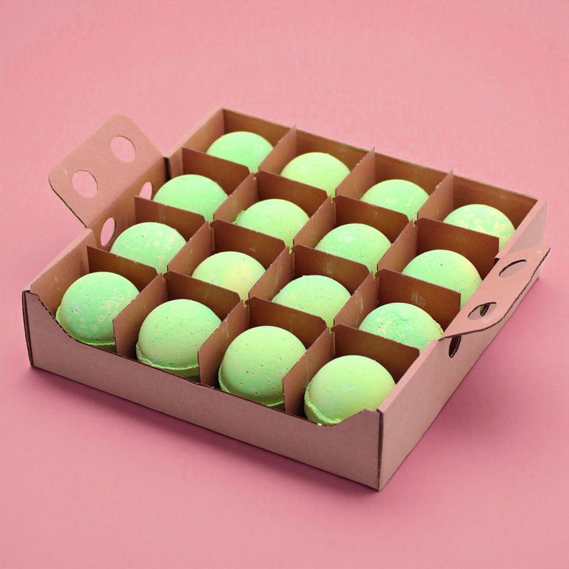 Boules de bain Jumbo - 180g Menthe poivrée et arbre à thé