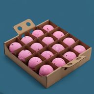 Boules de bain Jumbo - 180g Bouquet de roses