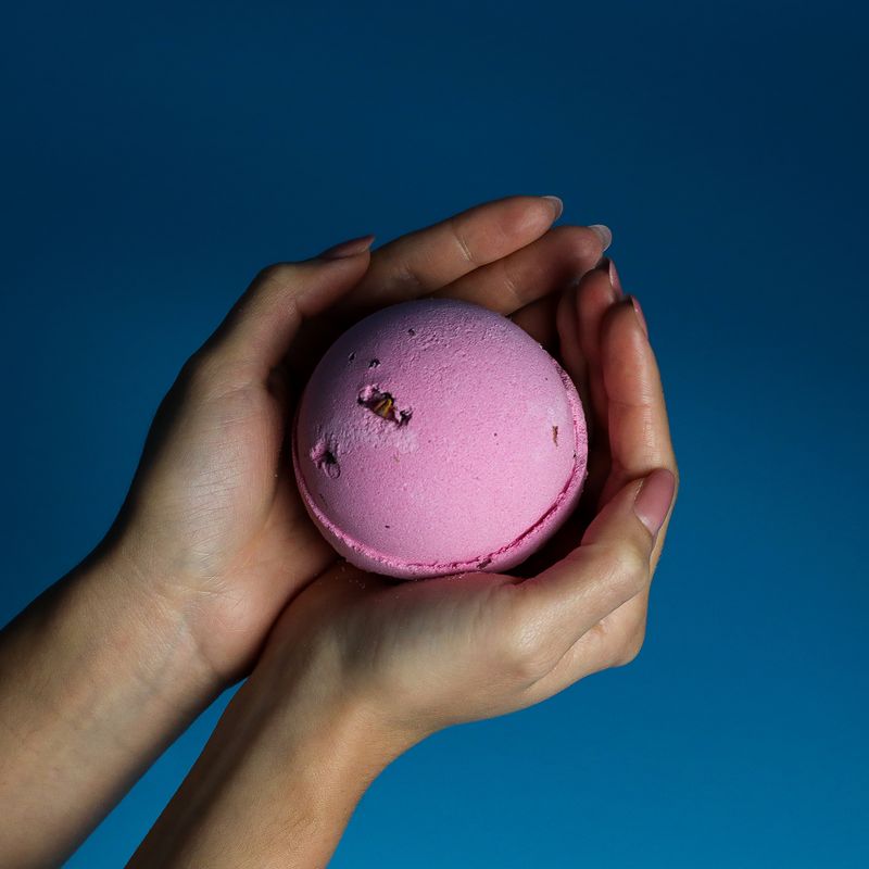 Boules de bain Jumbo - 180g Bouquet de roses
