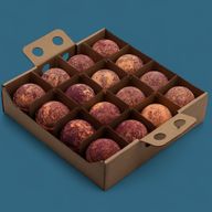 Boules de bain Jumbo - 180g Orange chocolat