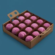 Boule de Bain Jumbo Cerise