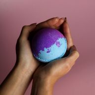 Boule de bain Jumbo – Améthyste Crisal – Ronde
