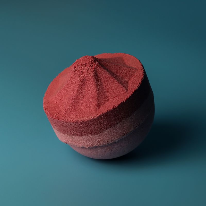 Boule de bain Jumbo  - Scintillante - Icosaèdre