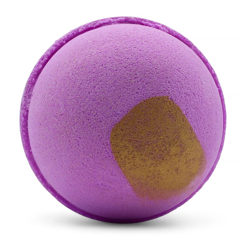 Boule de bain Jumbo – Pink CharlotteRose  – Demi-Icosaèdre – Demi-Ronde
