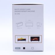 Diffuseur d'Arômes Effet Flamme avec Chant d'Oiseaux - Noir USB - Changement de Couleur